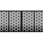 Brama dwuskrzydłowa Azzurra 400×170 cm