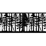 Brama dwuskrzydłowa Veronica 400×150 cm