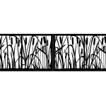 Brama dwuskrzydłowa Diana 400×120 cm