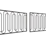 Brama dwuskrzydłowa Aria 400×135 cm