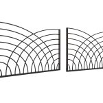 Brama dwuskrzydłowa Allegra 400×135 cm