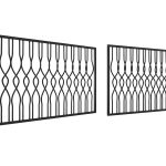 Brama dwuskrzydłowa Silvia 400×135 cm