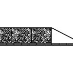Brama przesuwna Zina 400×120 cm