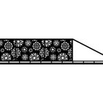 Brama przesuwna Valeria 400×120 cm