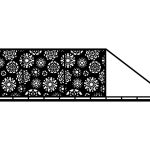 Brama przesuwna Valeria 600×170 cm