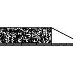 Brama przesuwna Aurora 400×120 cm