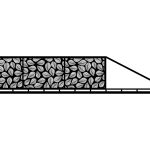 Brama przesuwna Kira 400×120 cm