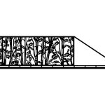 Brama przesuwna Serena 600×150 cm