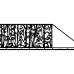 Brama przesuwna Serena 600×170 cm