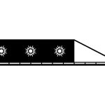Brama przesuwna Gaia 400×120 cm