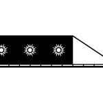 Brama przesuwna Gaia 600×150 cm