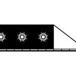 Brama przesuwna Gaia 600×170 cm