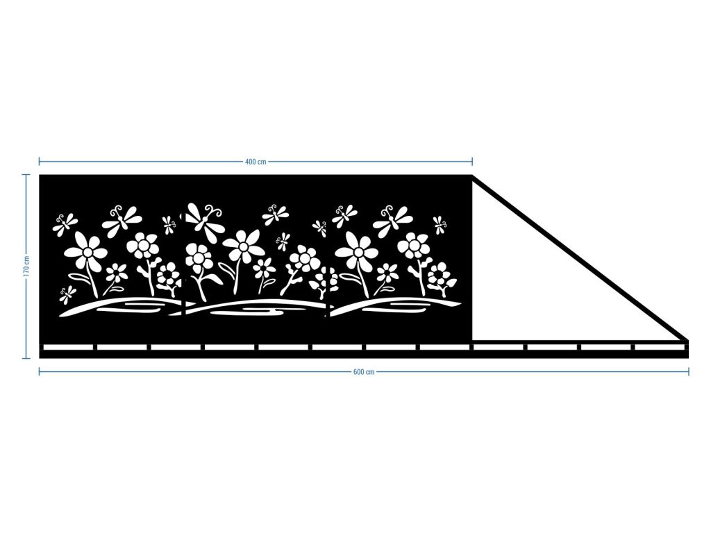 Brama przesuwna Terina 600×170 cm - obrazek 2