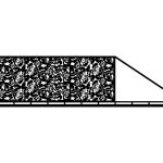Brama przesuwna Meliore 600×150 cm