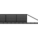 Brama przesuwna Dina 400×120 cm