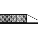 Brama przesuwna Nina 400×120 cm