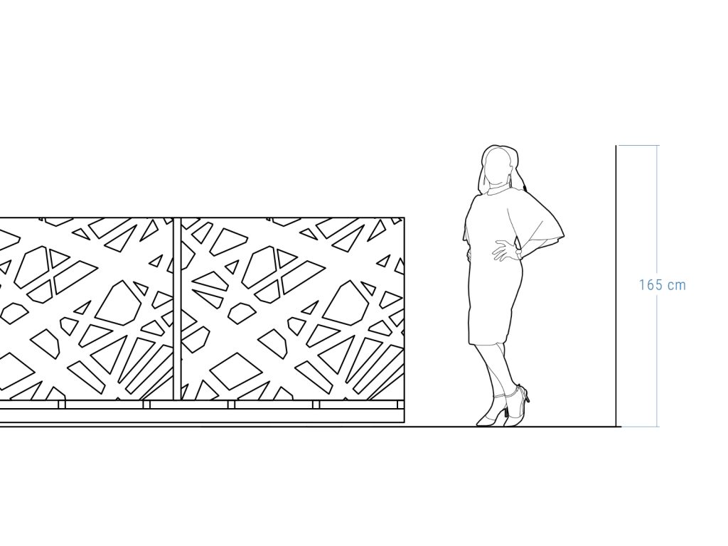 Brama przesuwna Elisa 400×120 cm - obrazek 4