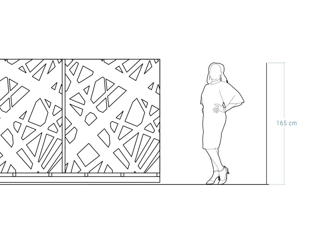 Brama przesuwna Elisa 600×170 cm - obrazek 4