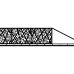 Brama przesuwna Eva 400×120 cm