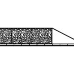 Brama przesuwna Zana 400×120 cm