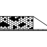 Brama przesuwna Isabella 600×150 cm