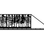 Brama przesuwna Veronica 600×170 cm