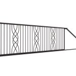 Brama przesuwna Sara 615×135 cm