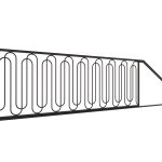 Brama przesuwna Aria 615×135 cm
