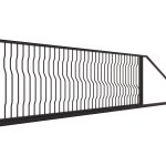 Brama przesuwna Marissa 615×135 cm