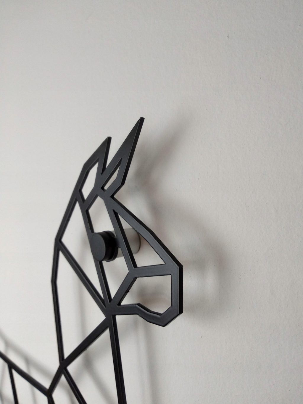 Dekoracja metalowa geometryczna Lama 65 cm - obrazek 6