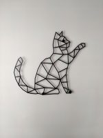 Dekoracja ścienna geometryczna Kot 40 cm - obrazek 4