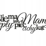 Dekoracja ścienna dla mamy 50 cm