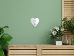 Dekoracja ścienna metalowa Serce You&Me 20cm - obrazek 2