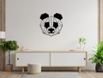 Dekoracja ścienna metalowa Panda 100 cm - obrazek 2