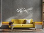 Dekoracja ścienna metalowa Wieloryb 50 cm - obrazek 3