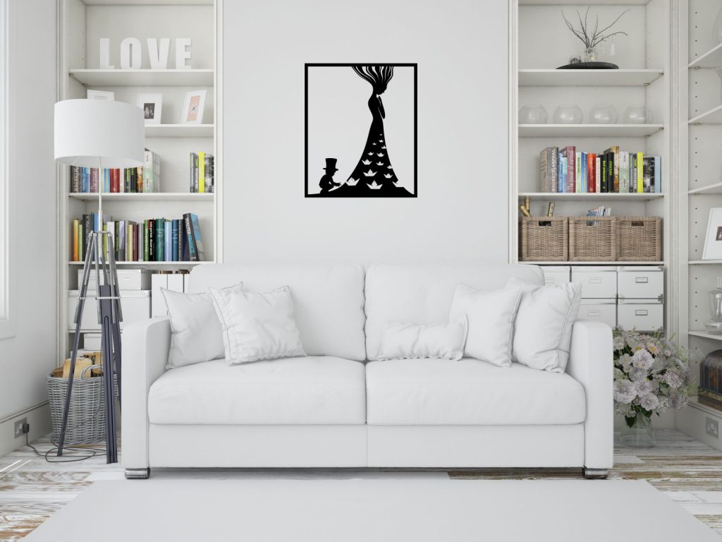 Dekoracja ścienna metalowa Statki 50 cm - obrazek 3