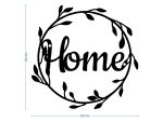Dekoracja metalowa ścienna Home 35 cm - obrazek 3