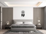 Dekoracja ścienna metalowa Łapacz Snów 70 cm - obrazek 2
