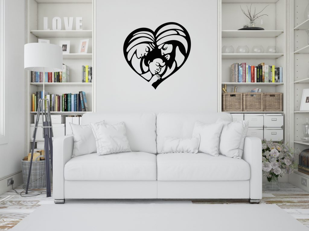 Dekoracja ścienna Święta Rodzina 50 cm - obrazek 2