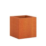 Donica ogrodowa metalowa Corten 30x30x30 cm