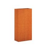 Donica ogrodowa metalowa Corten 30x60x120 cm