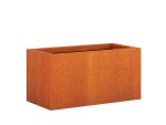 Donica ogrodowa metalowa Corten 30x60x30 cm