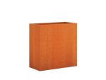 Donica ogrodowa metalowa Corten 30x60x60 cm