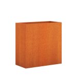 Donica ogrodowa metalowa Corten 30x60x60 cm