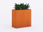 Donica ogrodowa metalowa Corten 30x60x60 cm - obrazek 2