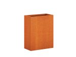 Donica ogrodowa metalowa Corten 30x60x75 cm