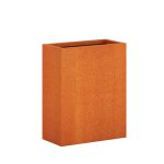 Donica ogrodowa metalowa Corten 30x60x75 cm