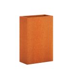 Donica ogrodowa metalowa Corten 30x60x90 cm