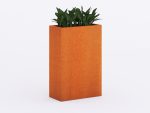 Donica ogrodowa metalowa Corten 30x60x90 cm - obrazek 2
