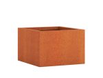 Donica ogrodowa metalowa Corten 45x45x30 cm